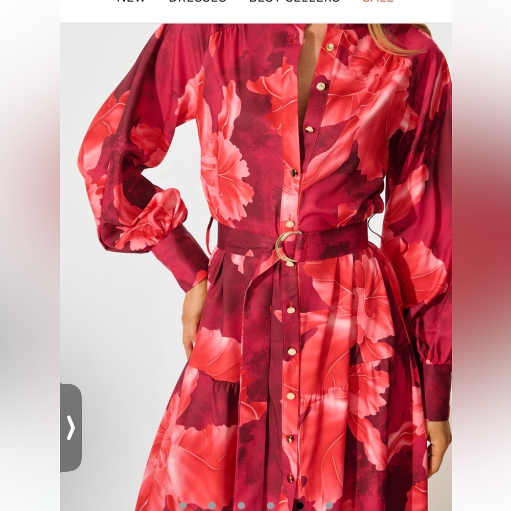 Gingham and heels dress